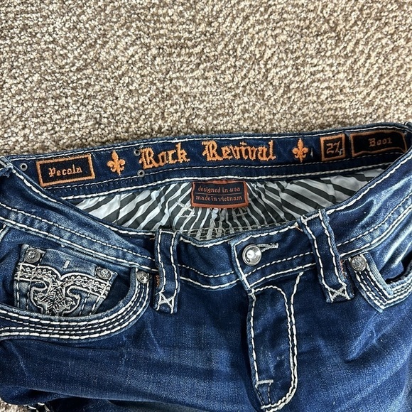 Rock Revival | Rock Revival Pecola Boot Cut Jeans - Picture 4 of 6